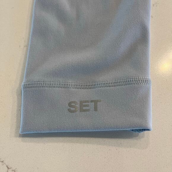 SET‎ ACTIVE Luxform Leggings Light Blue size Medium - Picture 6 of 9